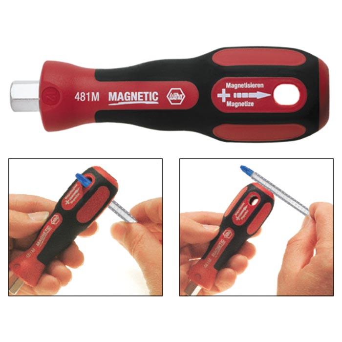 WIHA SYSTEM 6 Magnetic handgreep 481M 01