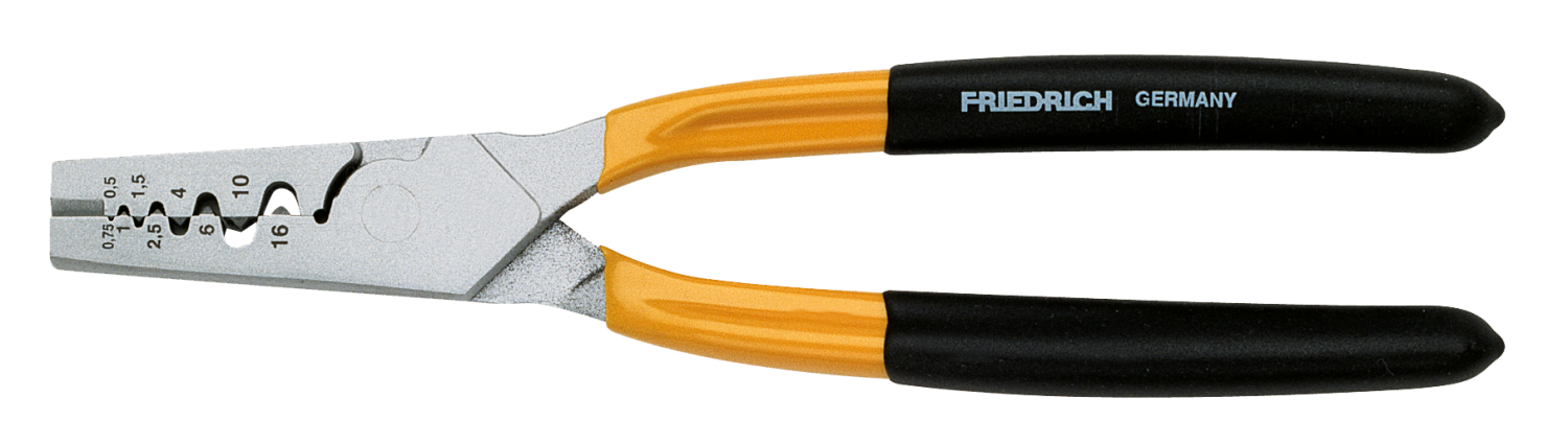 Friedrich Aderhulstang Doornpersing 0,5-16mm² 2K geïsoleerd 225mm
