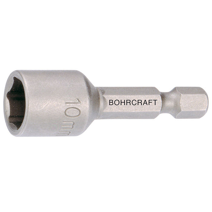 BC 1/4" Magnetische Dopsleutelinzet SW 3/8" x 65mm (per 25st verpakt)