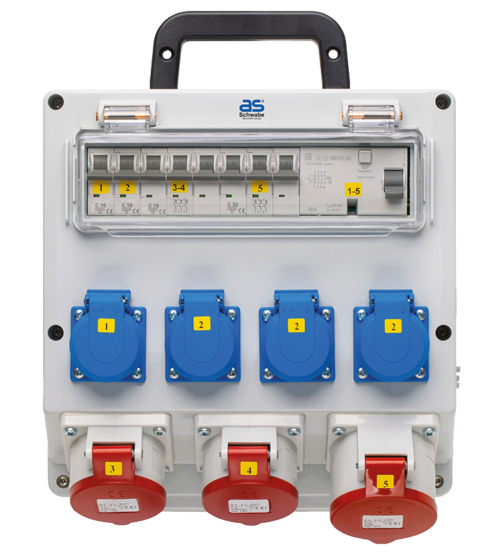 Schwabe CEE Stroomverdeler FIXO 11D