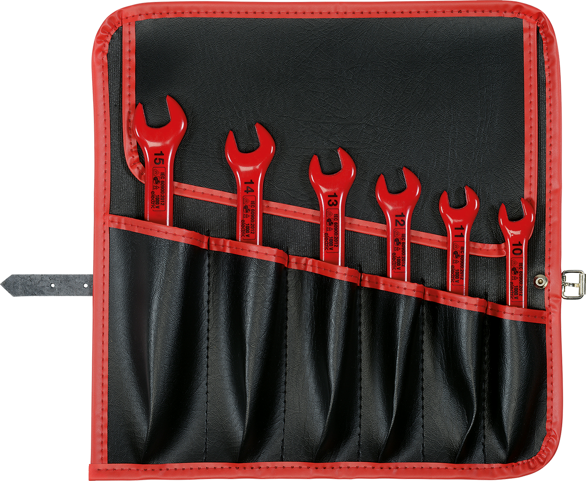 Friedrich Steeksleutelset VDE 1000V 10-15mm, 6-delig