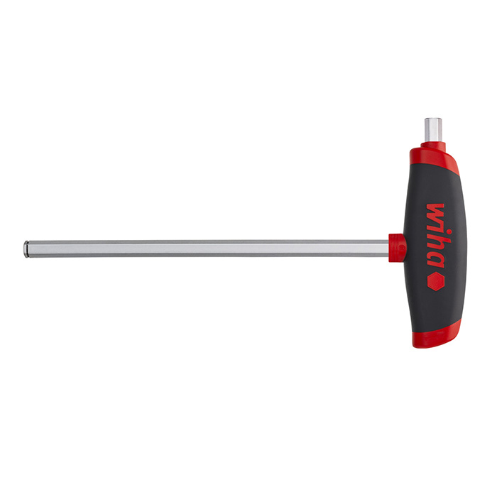 WIHA T-Greep Inbussleutel met zijpunt ComfortGrip Magic Ring 334 DSR 3,0x100mm