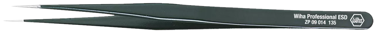 WIHA Precisiepincet Professional ESD ZP09014 135mm