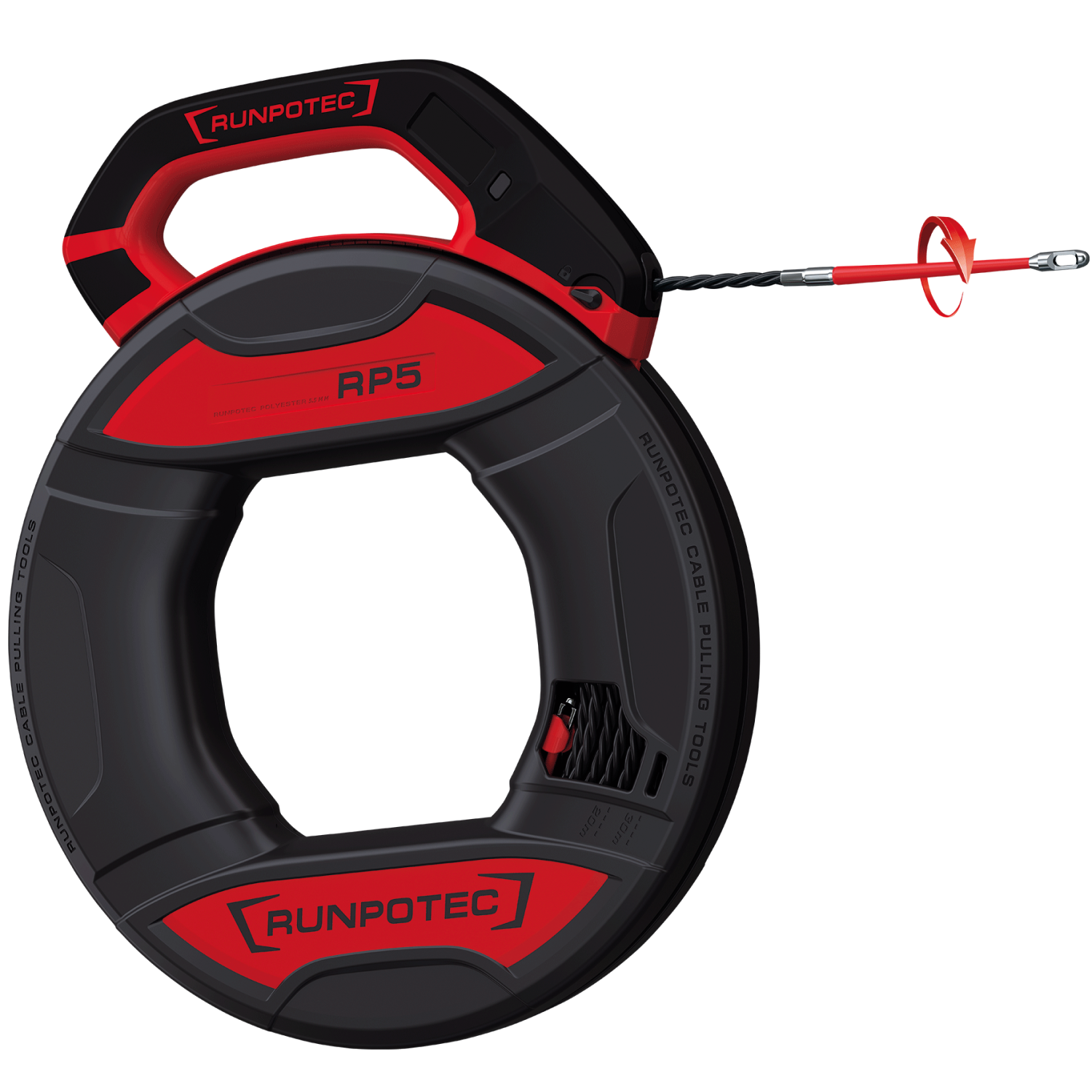 RUNPO 5 Getwiste Trekveer met 2x Runpogleiter in Box 20m