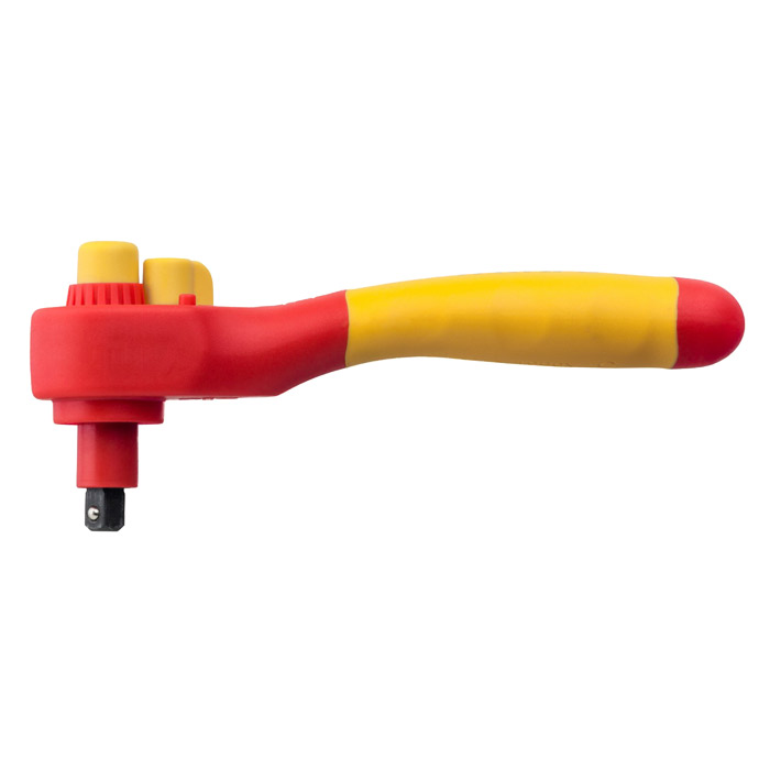 WIHA 1/4" Omschakelbare Ratelsleutel voor dopsleutels 7209NRW VDE 1000V 145mm