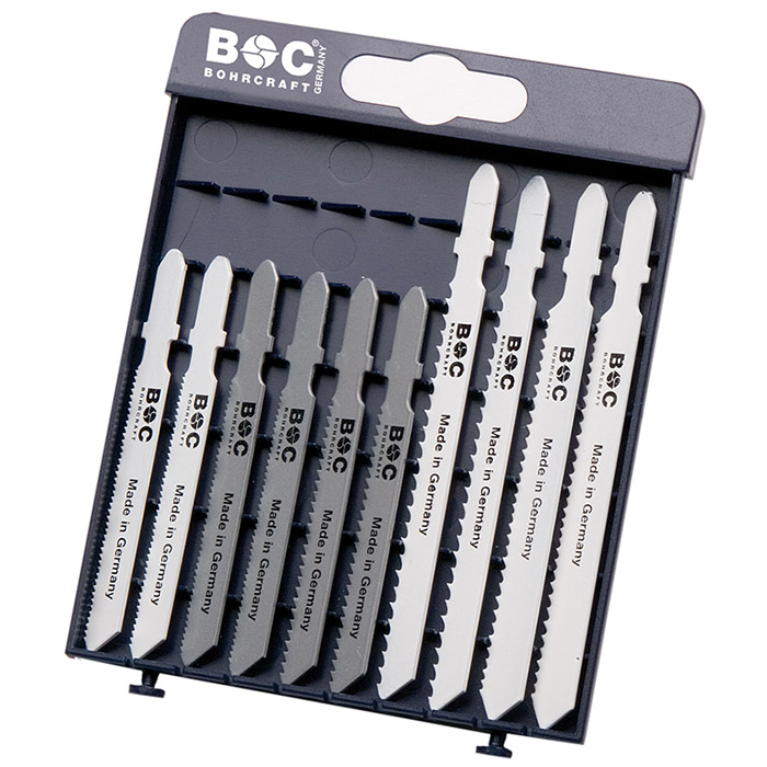 BC Decoupeerzagenset tbv metaal St-M10, 10-delig