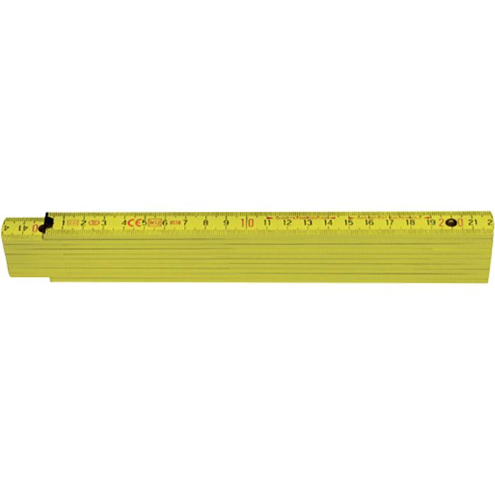 WGB Duimstok metrisch, 10 delen 2m