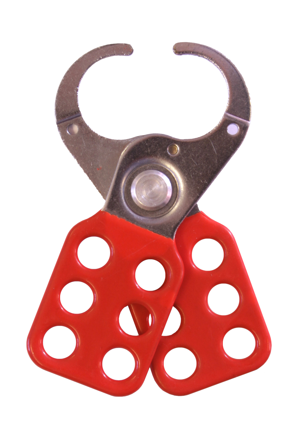 Spectrum Lockout Hangslotbeugel 6 gaten Ø6mm metaal vinyl gecoat 25mm