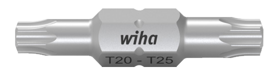 WIHA Dubbelbit TORX 7415 T20-T25 30 mm (10 stuks)
