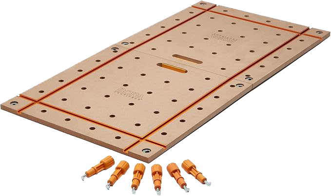 Bora Centipede Werkblad T-Track 610 x1200mm CK24TM met MFT-gaten