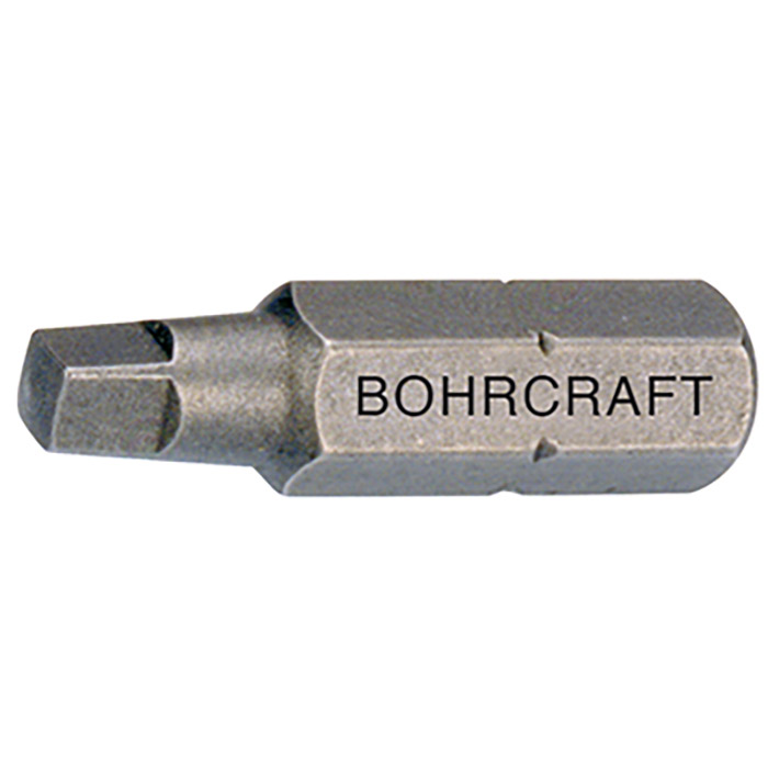 BC 1/4" Bit Robertson 3 x 25mm (per 100st verpakt)