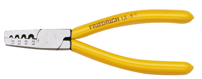 Friedrich Aderhulstang Doornpersing 1,5-6mm² dompel geïsoleerd 145mm