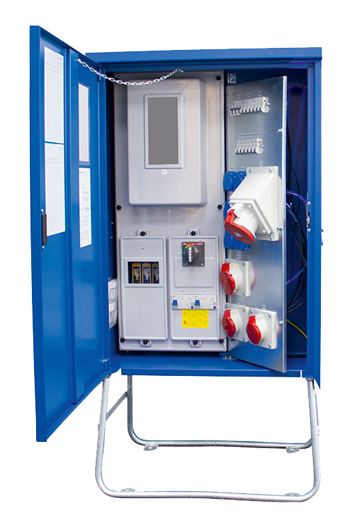 Schwabe CEE Bouwplaats Stroomverdeelkast AVE3 400V/63A 44kVA IP44