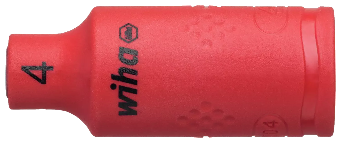 WIHA 1/4" Zeskantdop 1000V VDE 7209NS 4mm