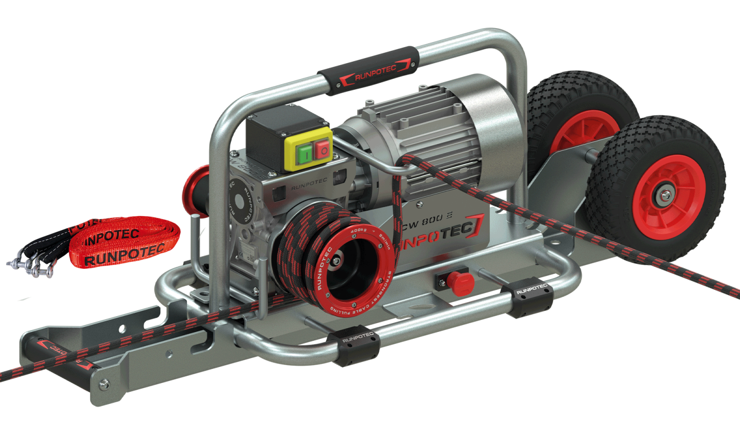 RUNPO Lier CW 800E incl. Trolley en Spanband