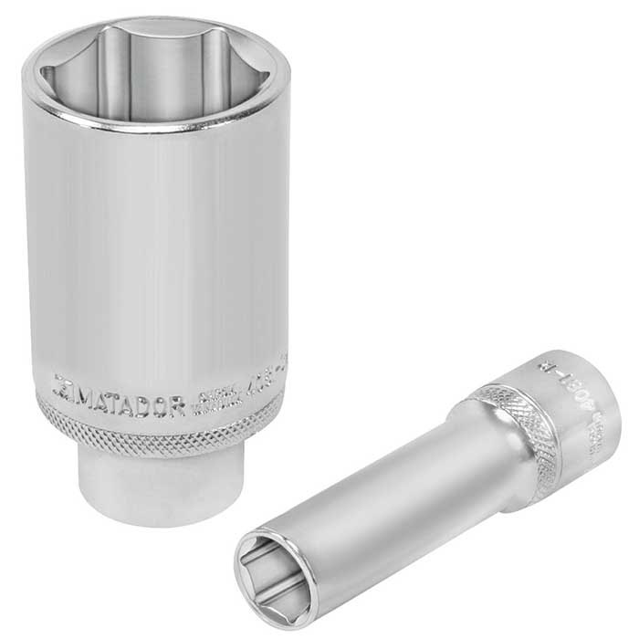 Matador 1/2" Zeskantdop lang 30mm