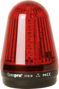 Compro Flitslamp LED BL70 24V AC/DC IP65 2F Rood