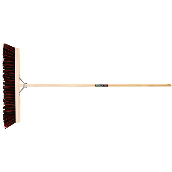 Polet Zaalbezem 60cm Arenga/Elaston 6R met steel 140cm