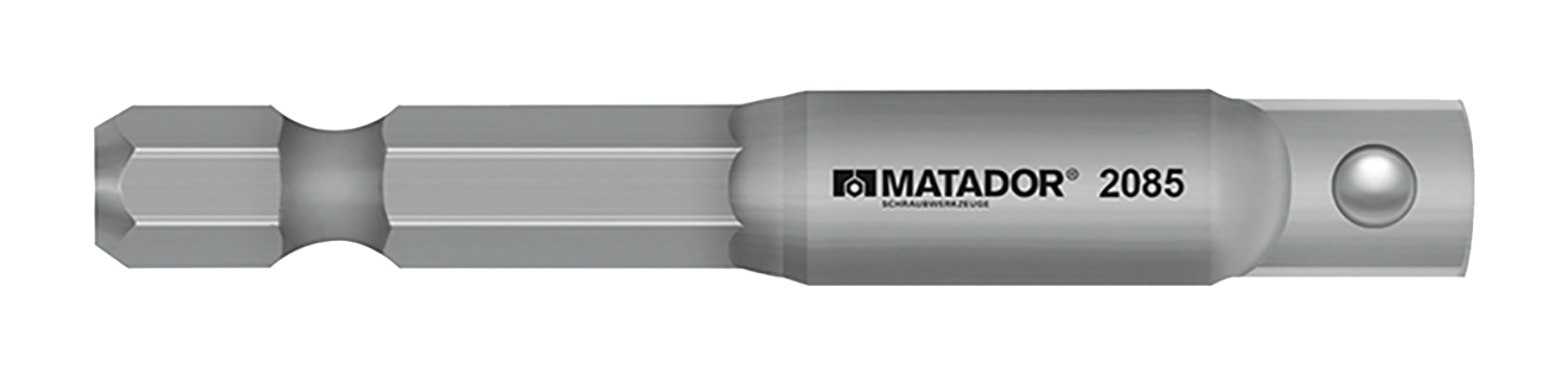 Matador 1/4" Bitadapter Boormachine M 6.3mm 1/4"