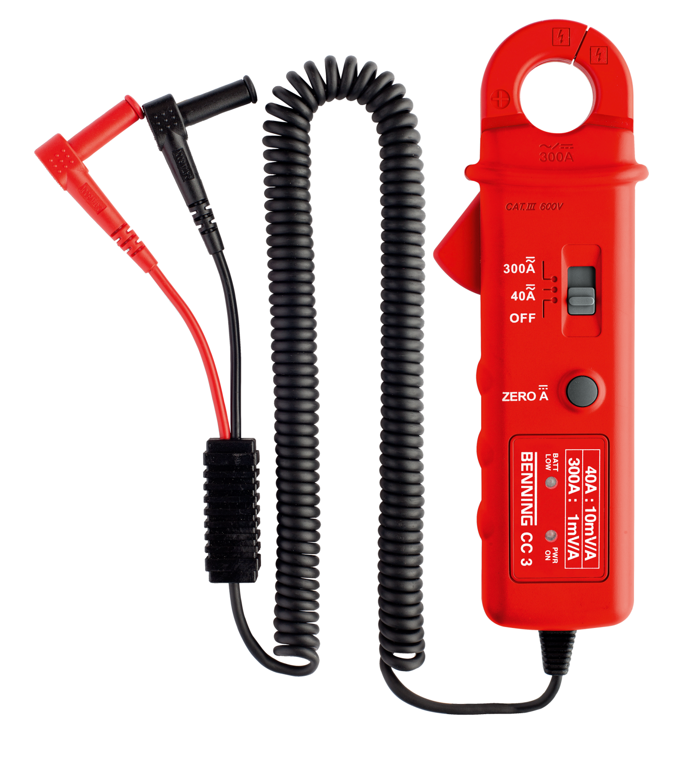 BENNING CC 3 Stroomtangadapter t.b.v. Multimeters, IT 130, PV 1-1, PV 2