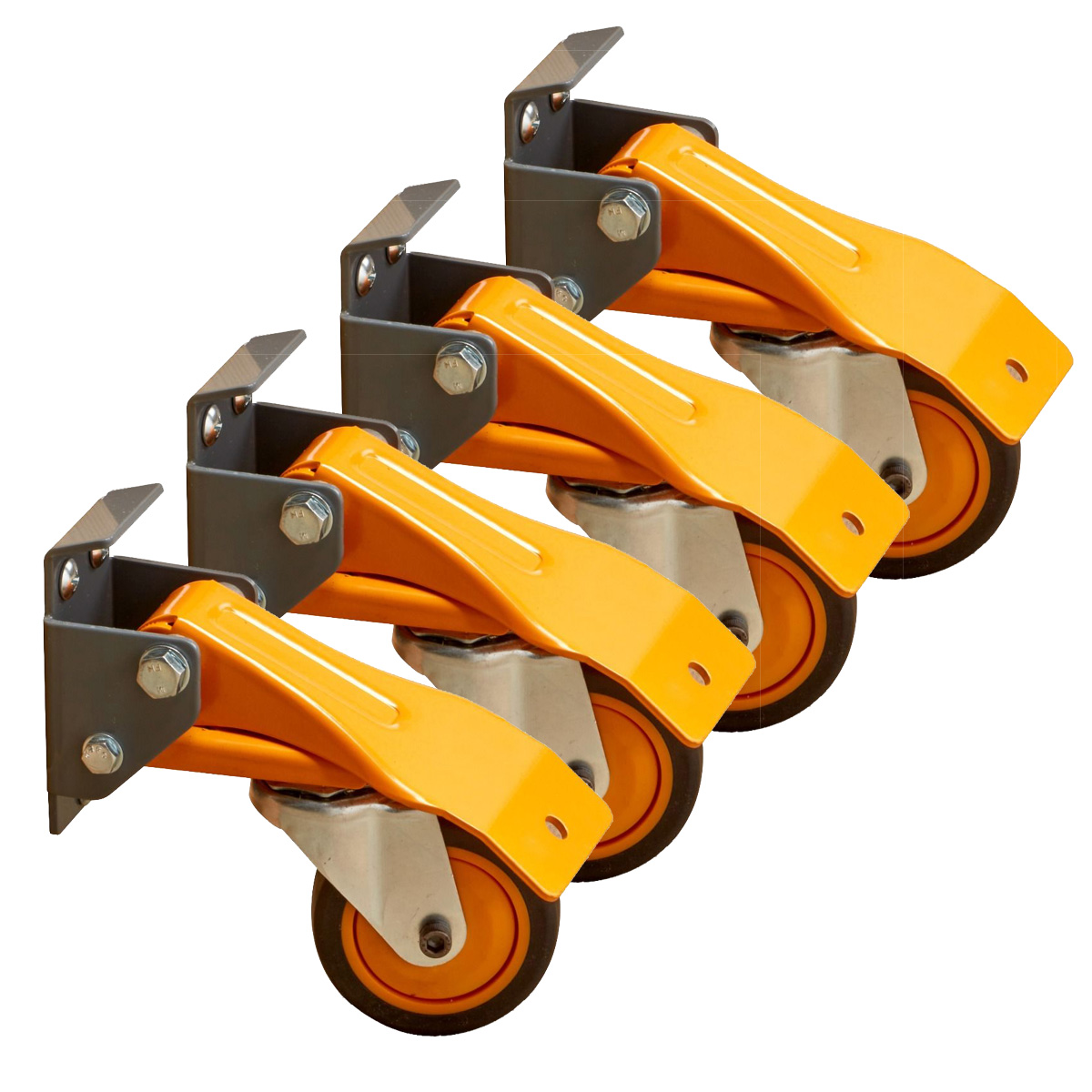 Bora Zwenkwielset Werkbank (4 stuks)