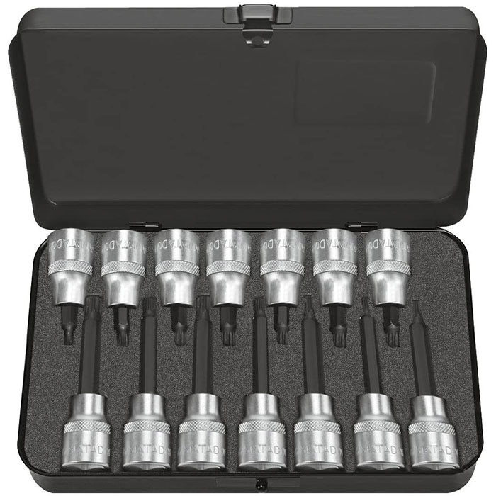 Matador 3/8" Schroevendraaierdopsleutelset TORX T20-T50x48/92mm, 14-delig