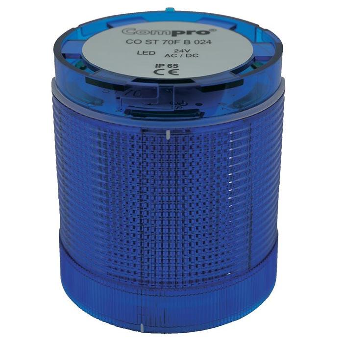 Compro Flitslamp Signaalzuil ST70 LED Element Blauw 2F