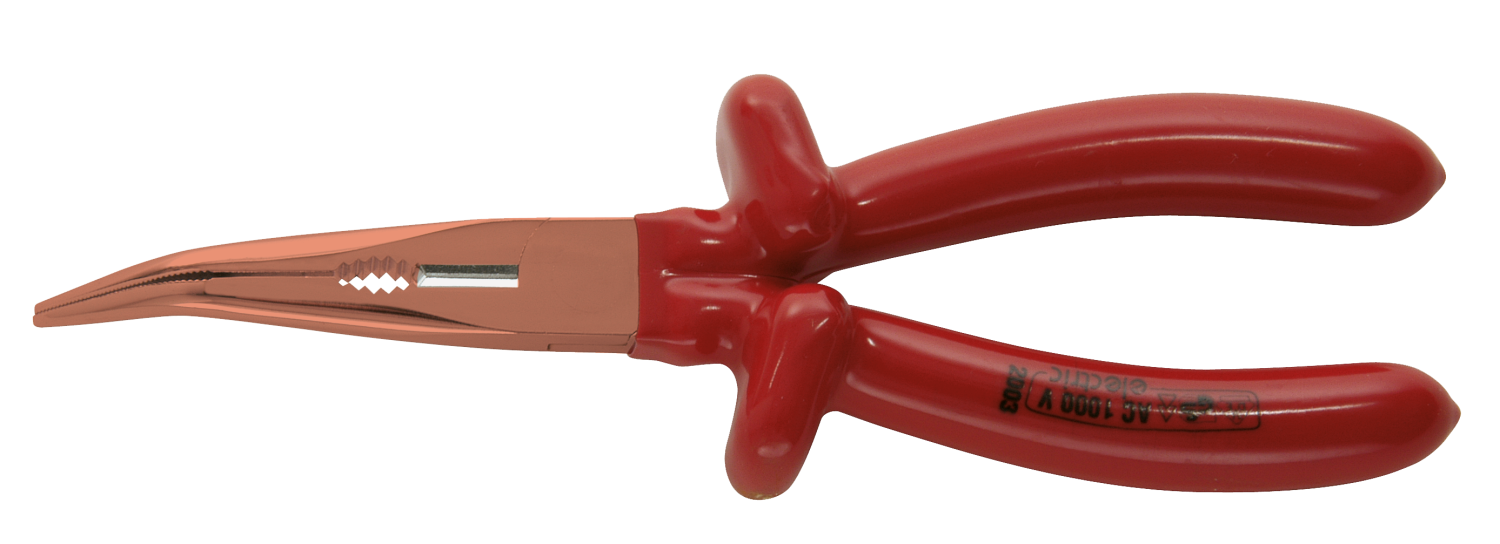 Friedrich Telefoontang gebogen 1000V volledig dompel geïsoleerd 200mm