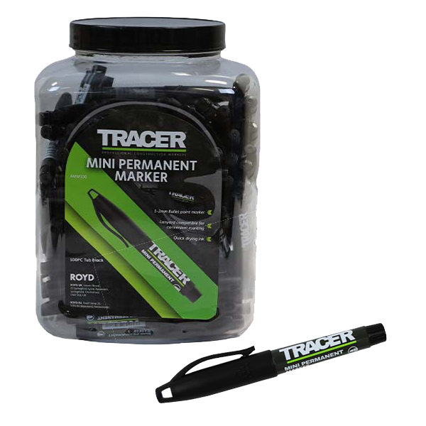 TRACER Permanent Marker mini AMM100 (100 stuks)